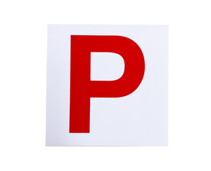 P Plate Magnetic Set | NSW, QLD, SA, TAS, ACT, NT– Red (2 PK) 