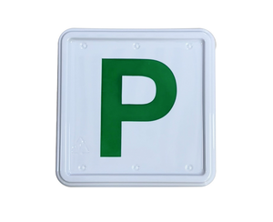 P Plate Clip-On Set | NSW, QLD, SA, TAS, ACT – Green (2 PK) 