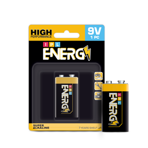9V Alkaline battery- 1 PC
