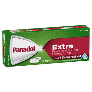 Panadol Extra 16 Caplets | 500mg | Pack of 24