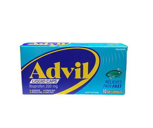 Advil Liquid Caps 10's | 200mg | Pack of 12