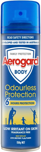 Aerogard Odourless Protection Insect Repellent Aerosol Spray 150g