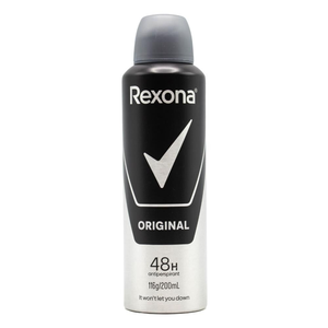 Rexona Original Antiperspirant 48H | 116g | 200ml | Pack of 6