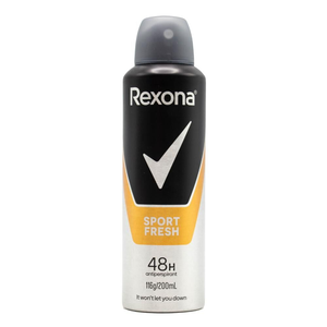 Rexona Sport Fresh Antiperspirant | 48HR | 116g | 200ml | Pack of 6