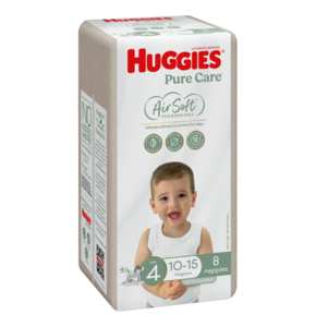 HUGGIES Ultimate Nappies | Size 4 Toddler | 8 Pack (3)