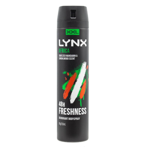 Lynx Deodorant | Africa | 250ml | Pack of 6