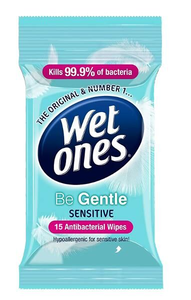 Wet Ones Be Gentle Travel Pack | Pack of 15