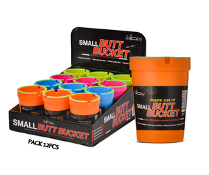 Colorful Small Glow Top Butt Bucket | Assorted Pack of 12